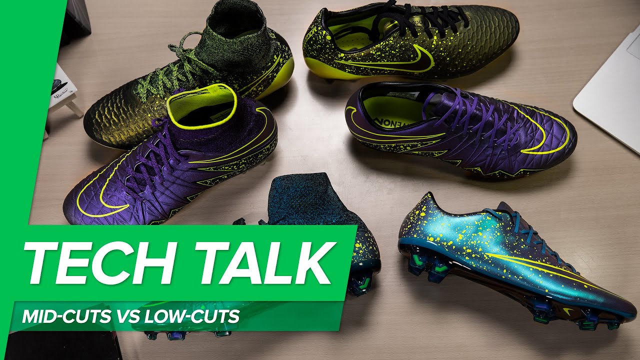 Nike mid-cut Flyknit boots vs low-cut boots | Which is better? - Unisport Tech Talk