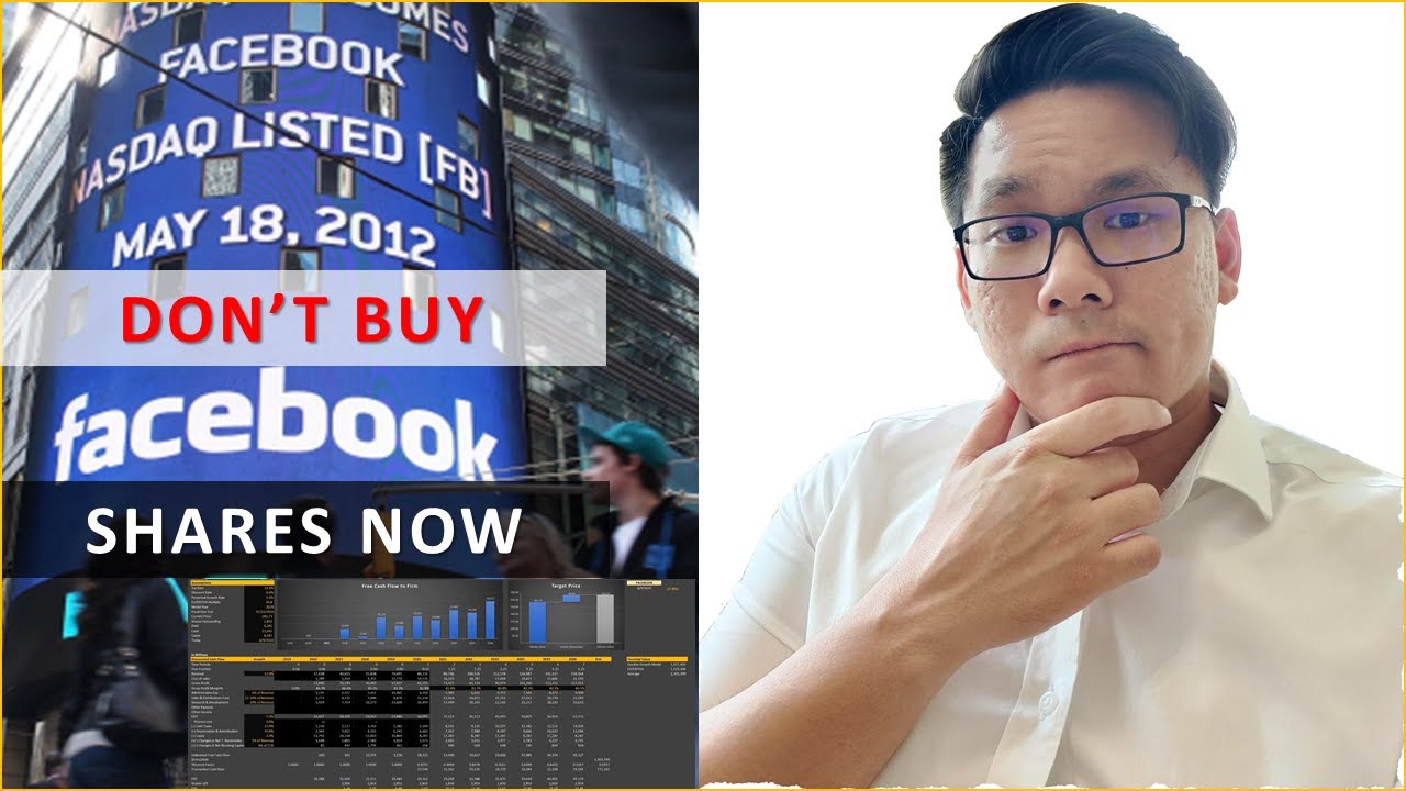 Do not buy FACEBOOK shares NOW! DCF Model to value FB