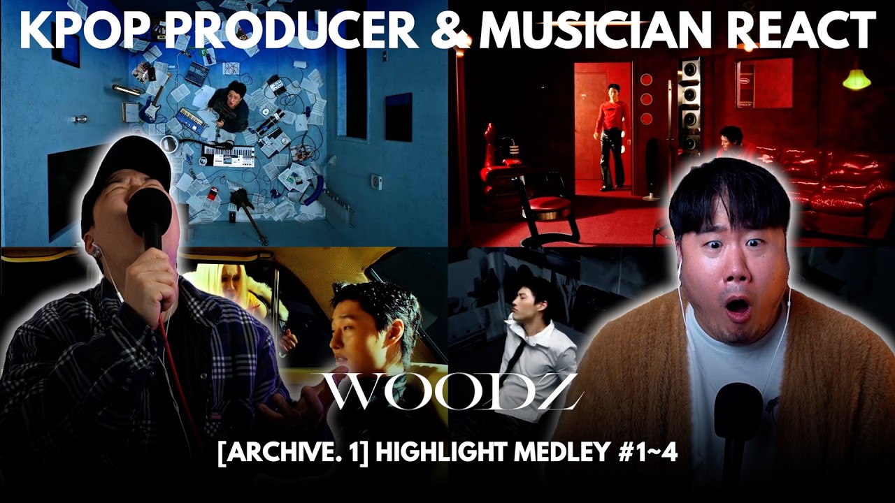Musicians react & analyze ♡ WOODZ - HIGHLIGHT MEDLEY #1~4 ([ARCHIVE. 1])