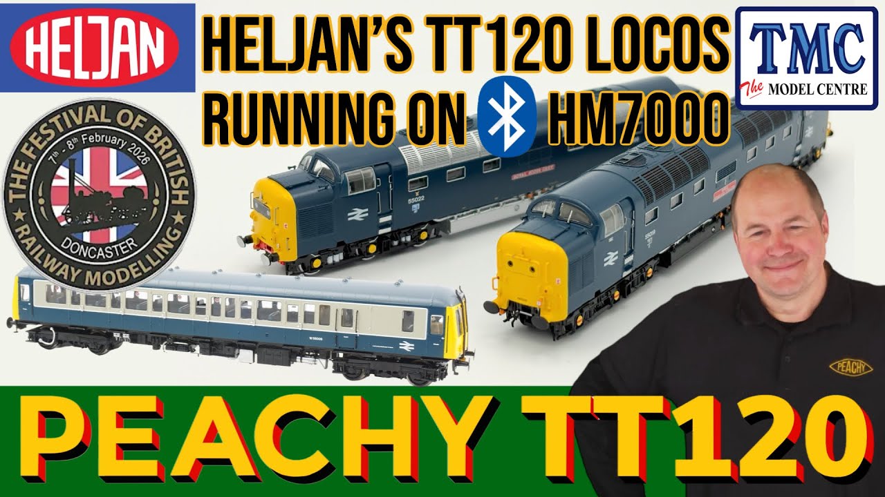 TT120 на Фестивале железнодорожного моделирования в Донкастере 2026 @world-of-railways @TheModelC...