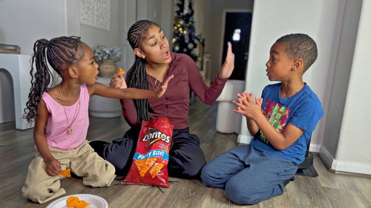 SISTERS DIDNT SHARE WITH BROTHER!!