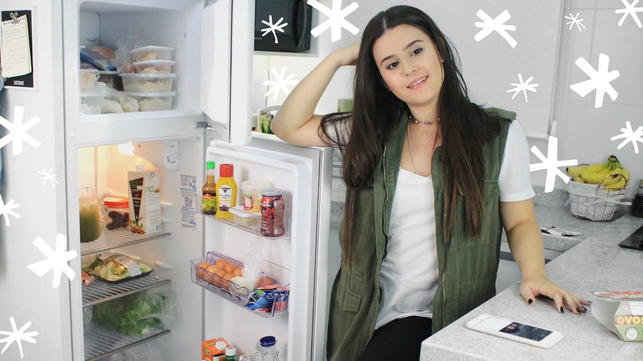 Compras no Mercado + O que tem na minha geladeira! | Lorrine Mondin
