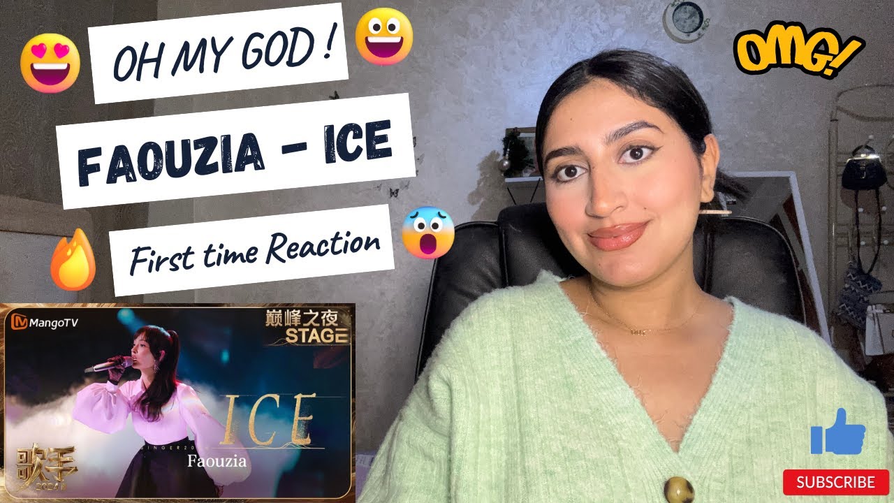It's been a while !! Faouzia 新歌《ICE》| Singer 2024 | First time REACTION/REVIEW