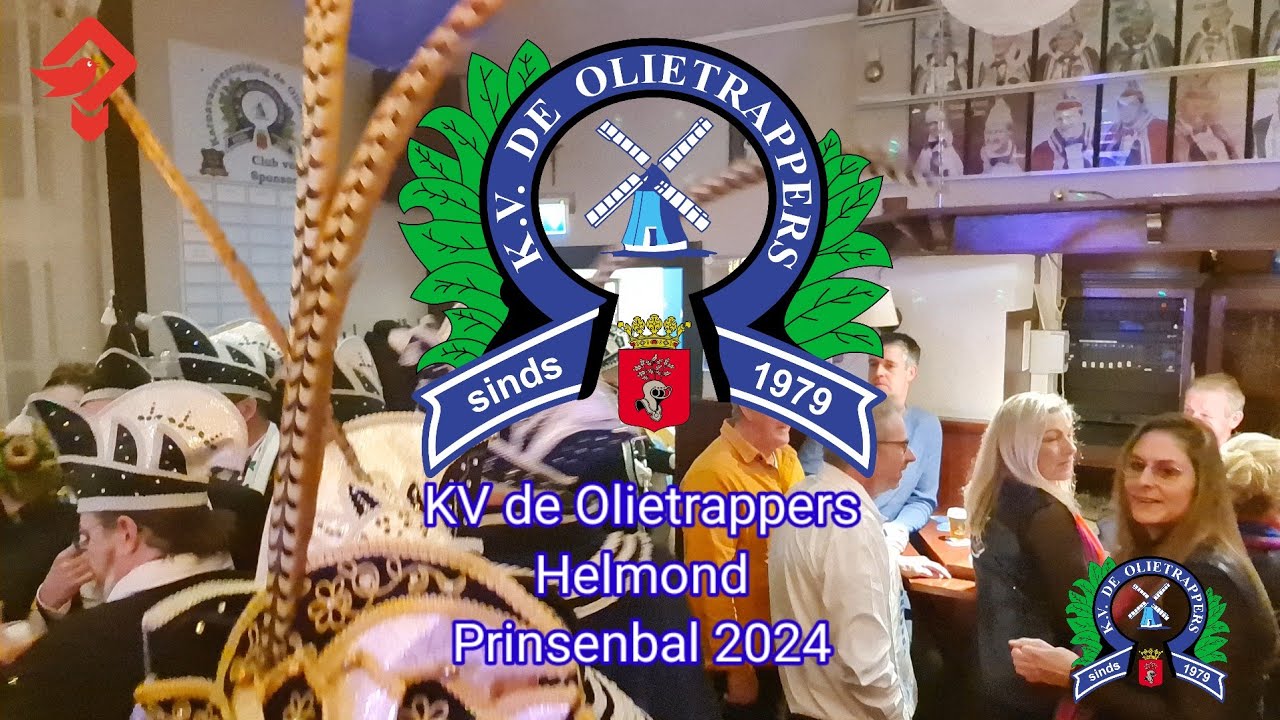 KV de Olietrappers opkomst Prinsenbal 2024 Helmond