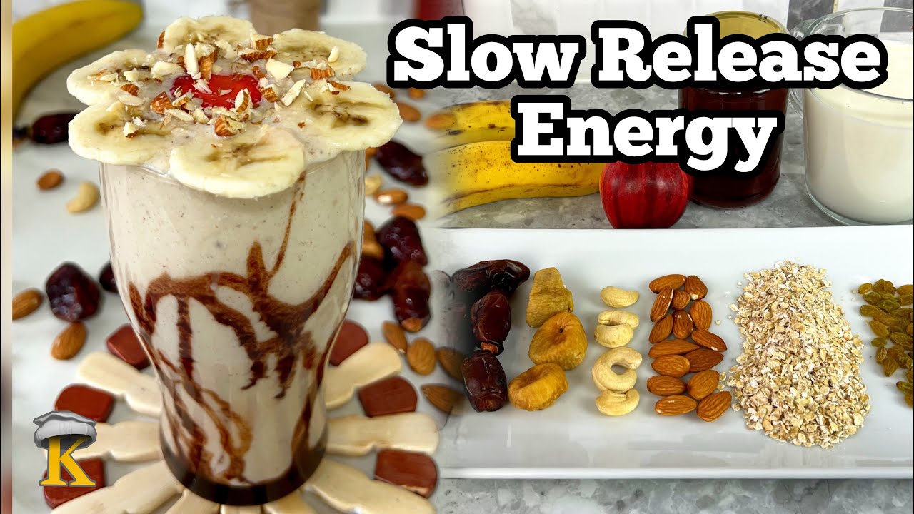 Powerful Dry Fruit Energy Milkshake Recipe | Ramadan Breakfast Sehri Drink | Slow Release Energy