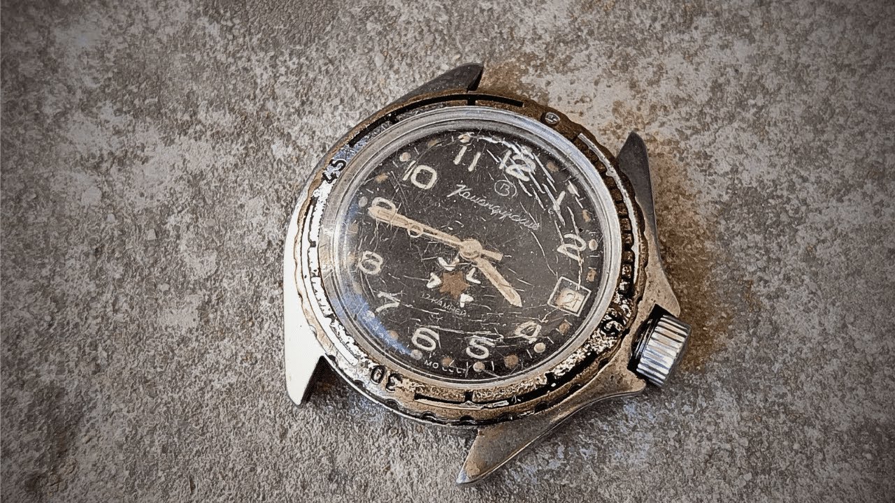 Restoration of a military artifact: how to restore the VOSTOK Commander's watch