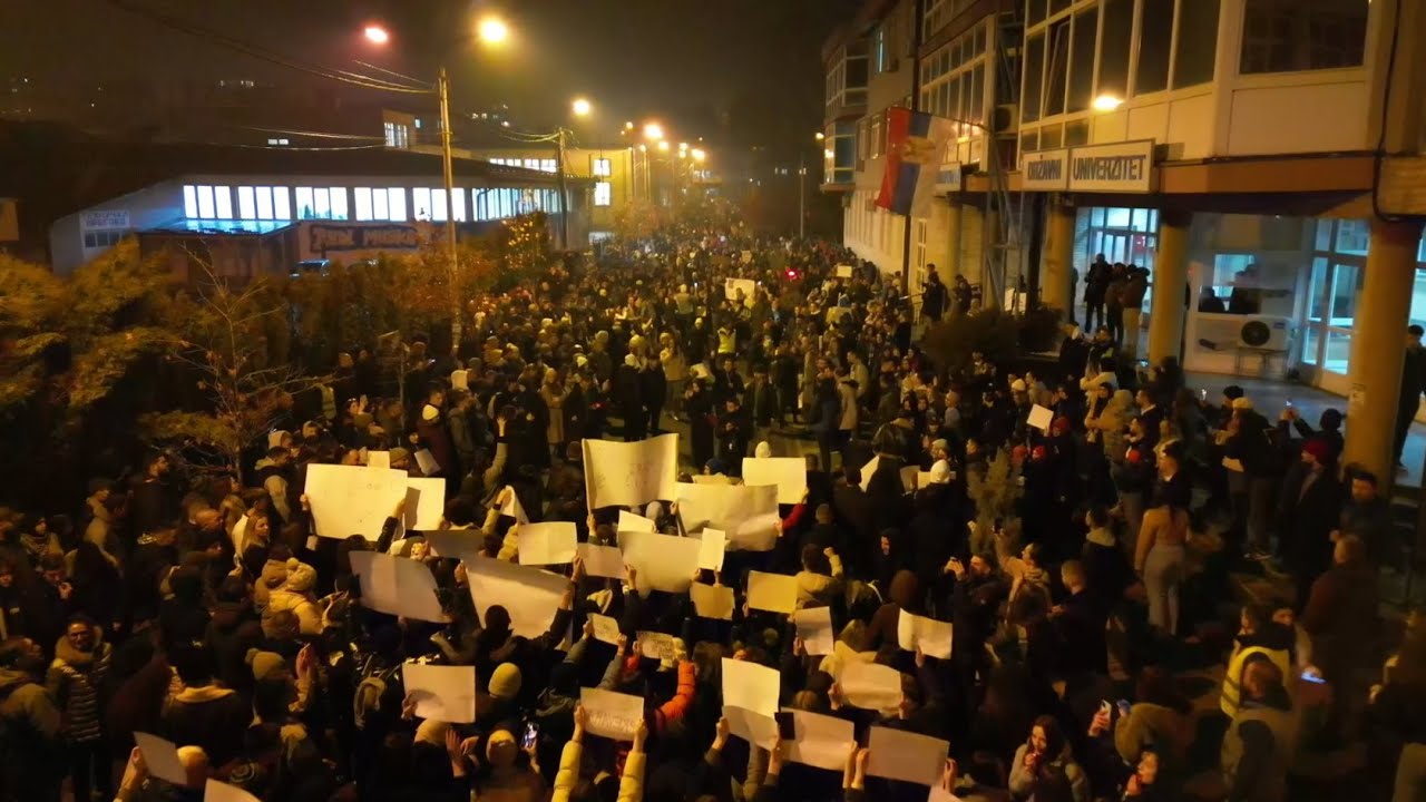 Najveći protest u Novom Pazaru: Studenti su ustali
