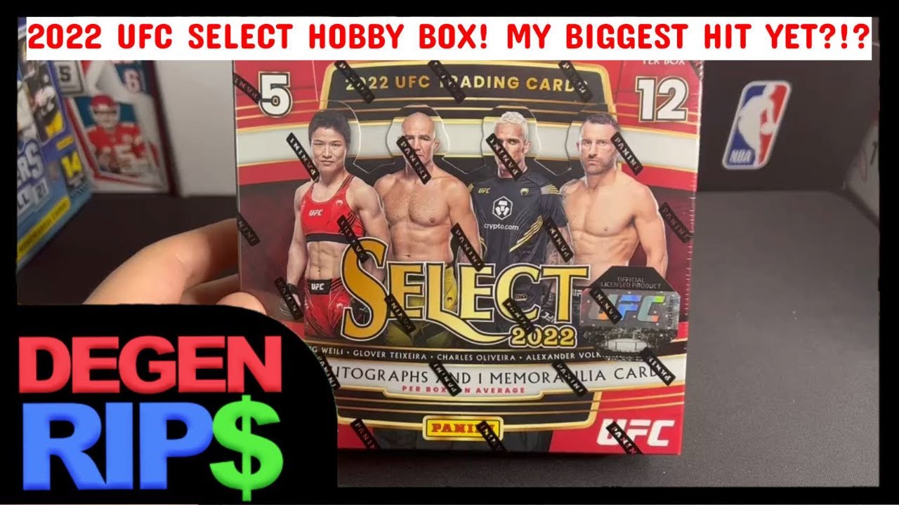 1/1 Hit! 2022 UFC Select Hobby Box Review!