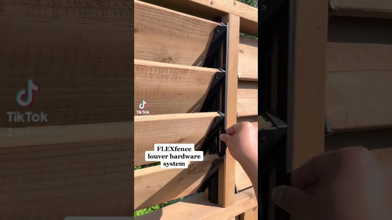 FLEXfence Louver Hardware System DIY Kit