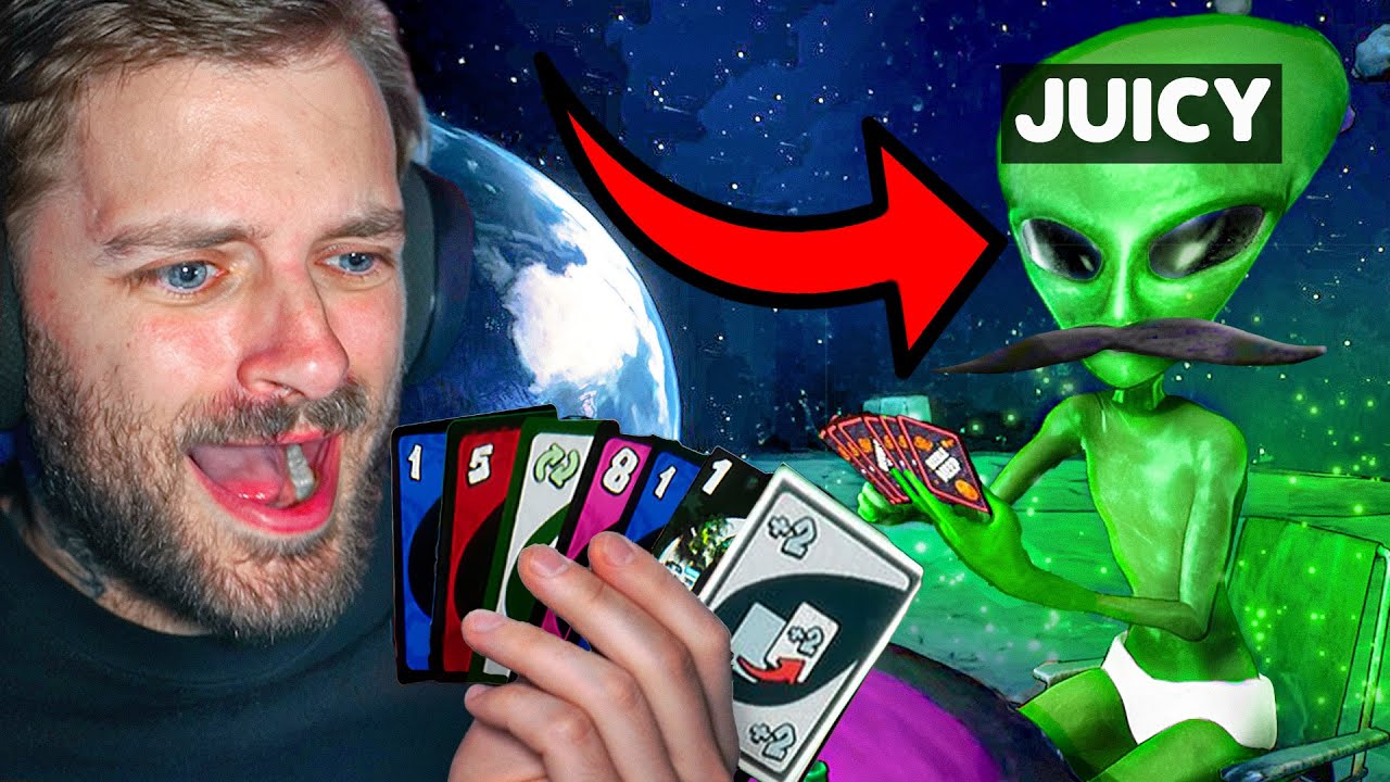 THE BOYS PLAY ALIEN UNO!!!