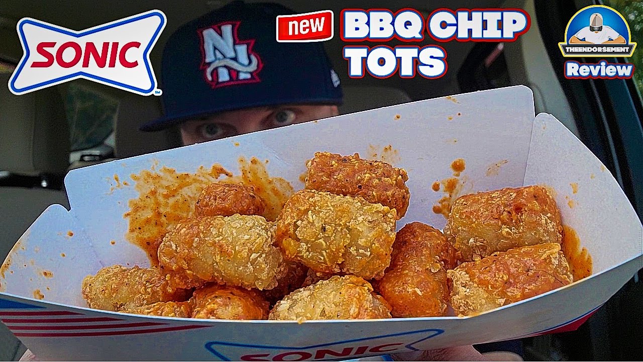 Sonic&reg; BBQ Chip Seasoned Tots Review! 🚀🥔 | BEST Tots EVER? | theendorsement