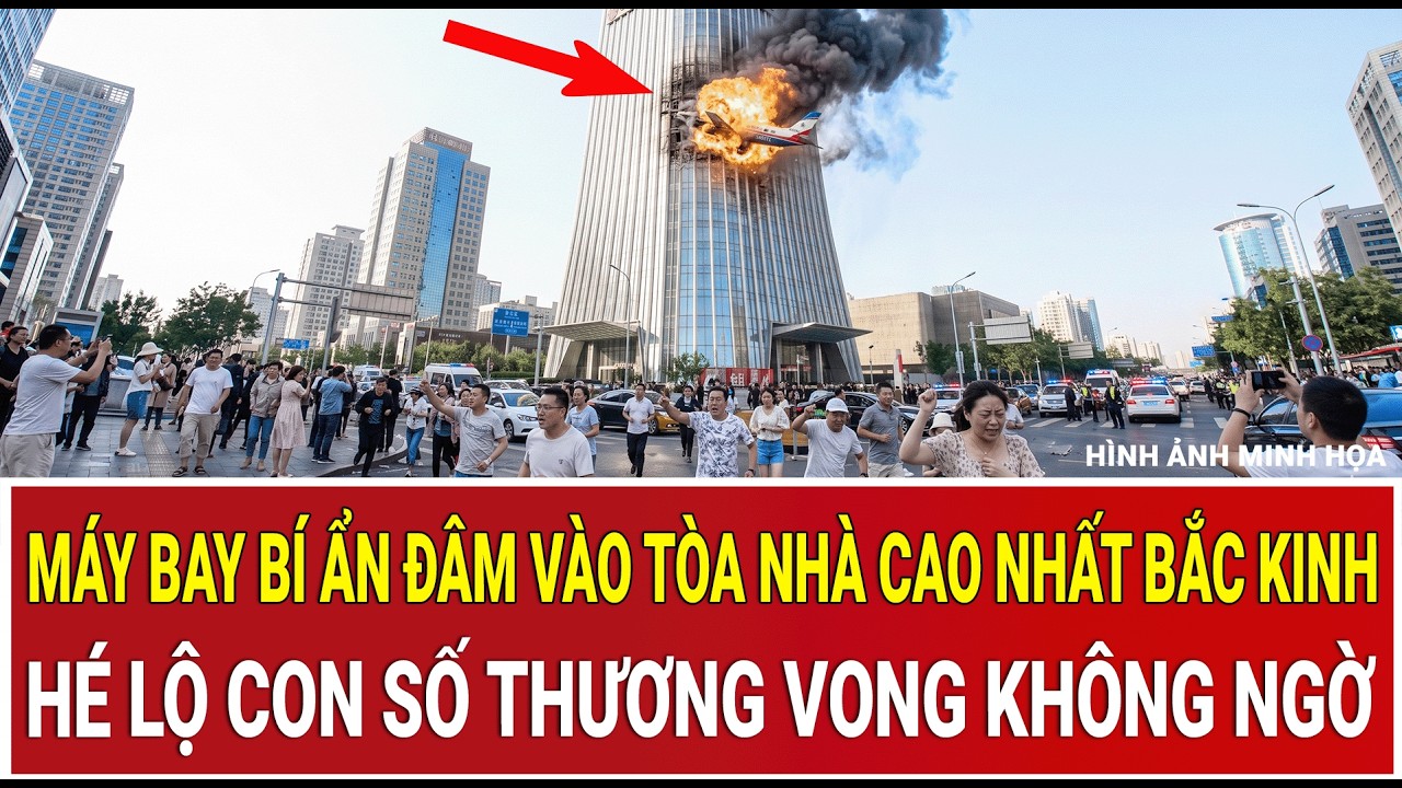 T&acirc;m điểm thế giới 28/6: M&aacute;y bay b&iacute; ẩn đ&acirc;m v&agrave;o t&ograve;a nh&agrave; cao nhất Bắc Kinh, h&eacute; lộ thương vong kh&ocirc;ng ngờ