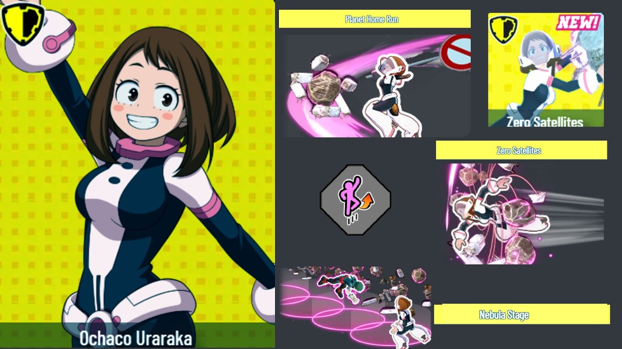 *ASSAULT OCHAKO* Quirk Skill Set 