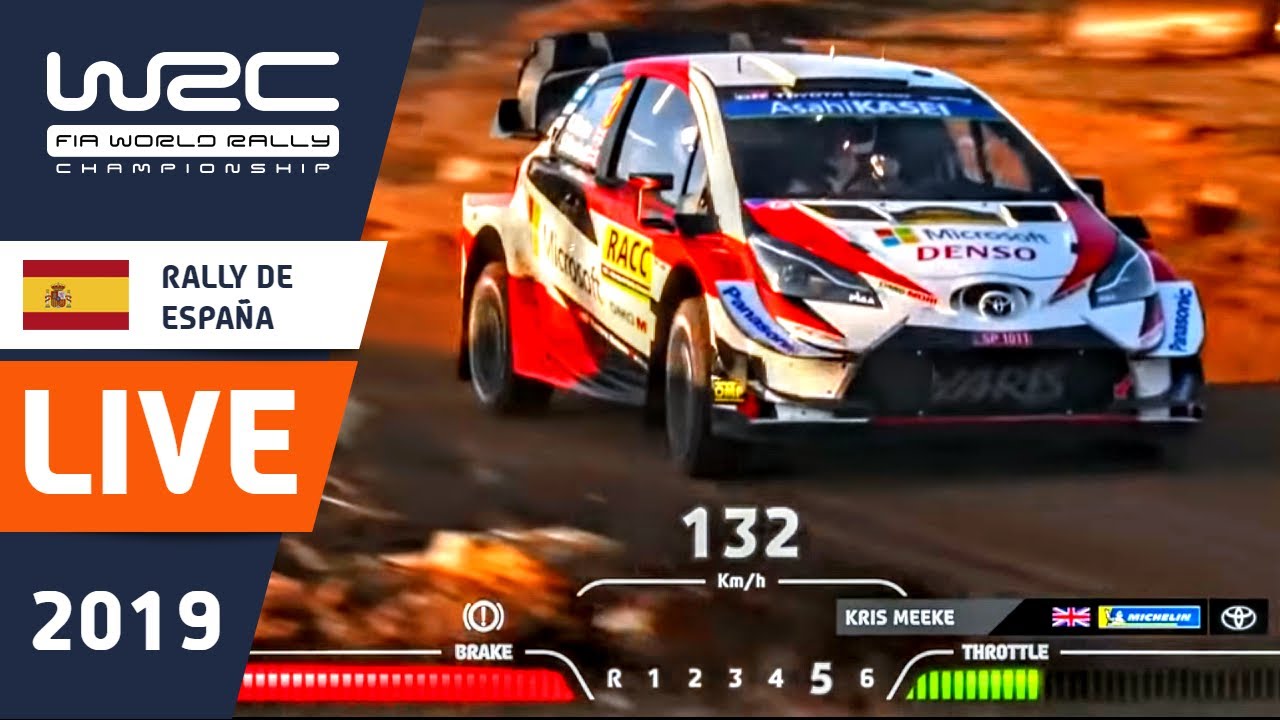 WRC Rally de España 2019 SHAKEDOWN LIVE. The WRC live stream from WRC+ ALL LIVE