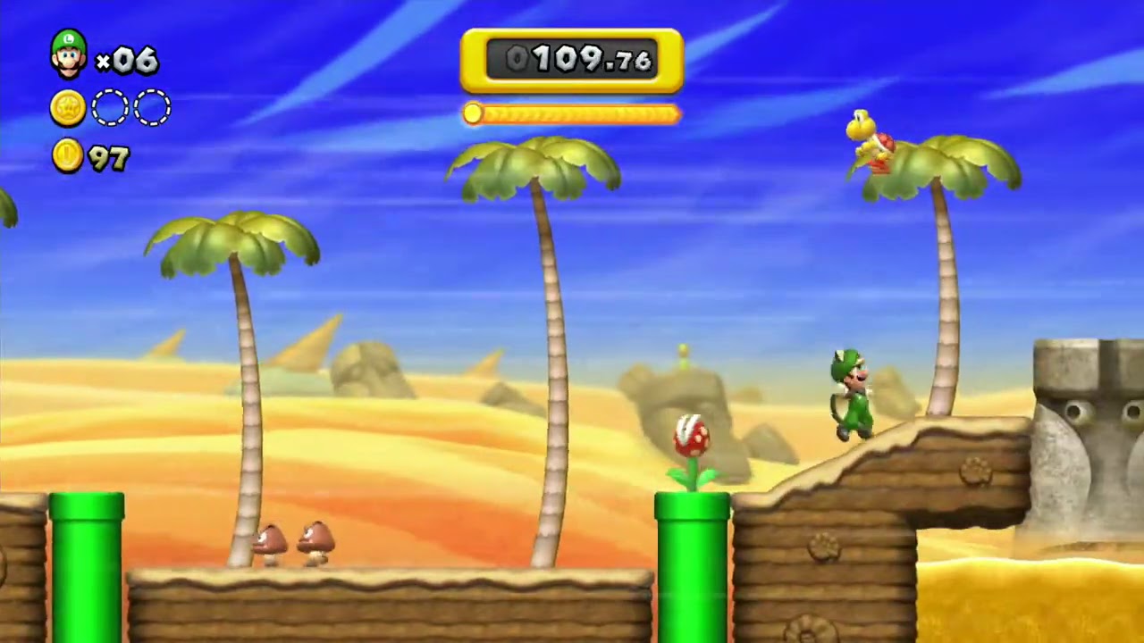 NSMBU Boost Rush Easy in 148.06 (WiiU)