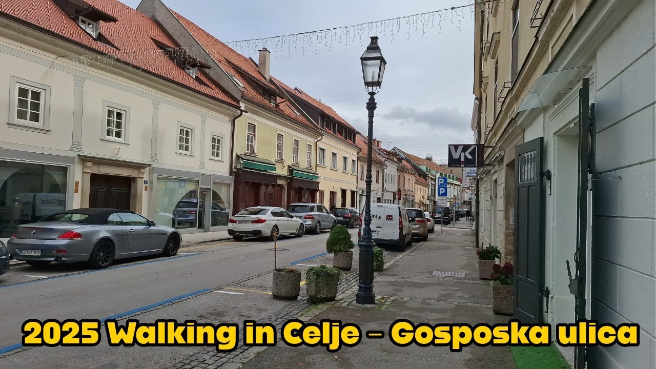 2025 Walking in Celje | Gosposka ulica