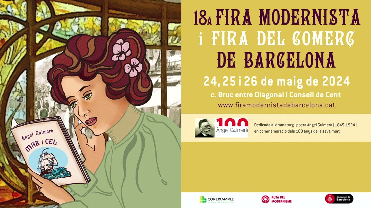 Presentació i conferència inaugural 'Àngel Guimerà' - 18a Fira Modernista 2024