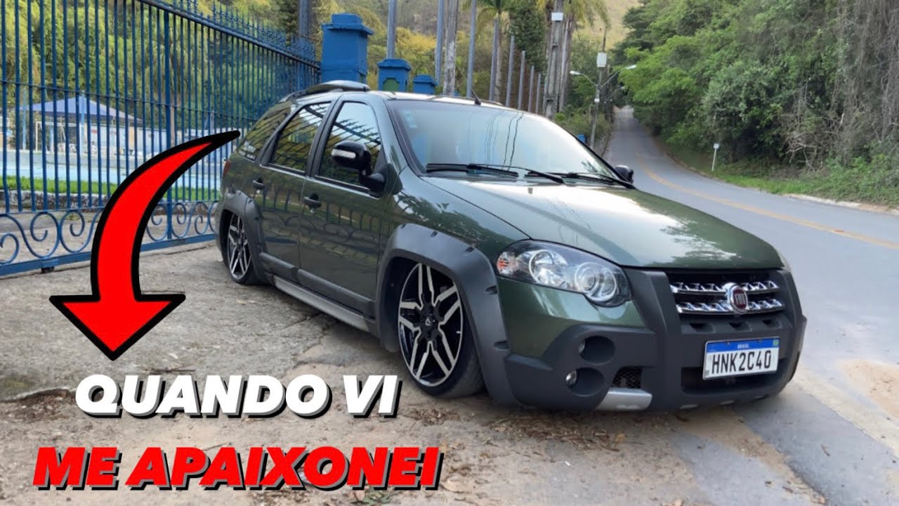 NINGUÉM ENTENDE NADA QUANDO VÊ A PALIO ADVENTURE LOCKER REBAIXADA 😱