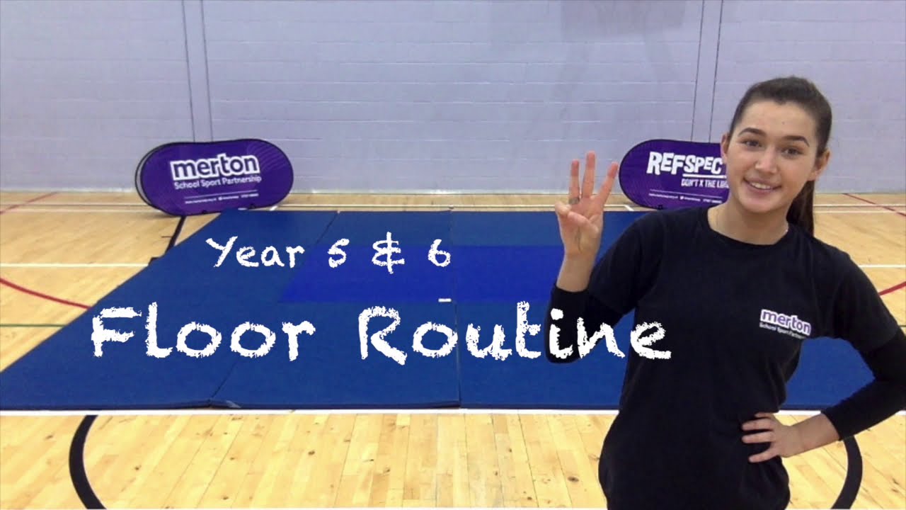 Key Steps 3 Floor Routine | Gymnastics | Merton SSP