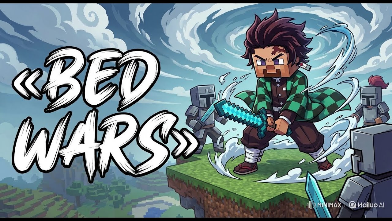 Minecraft: Командные приключения в Bed Wars и SkyWars