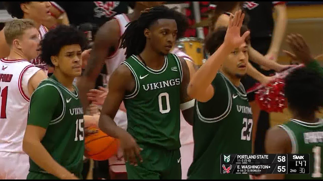 Eastern Washington vs Portland State College Basketball l Full Highlights 1/22/26