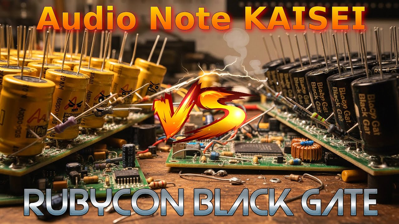 Дуэль конденсаторов: Audio Note KAISEI против Rubycon Black Gate! [DacMaster]