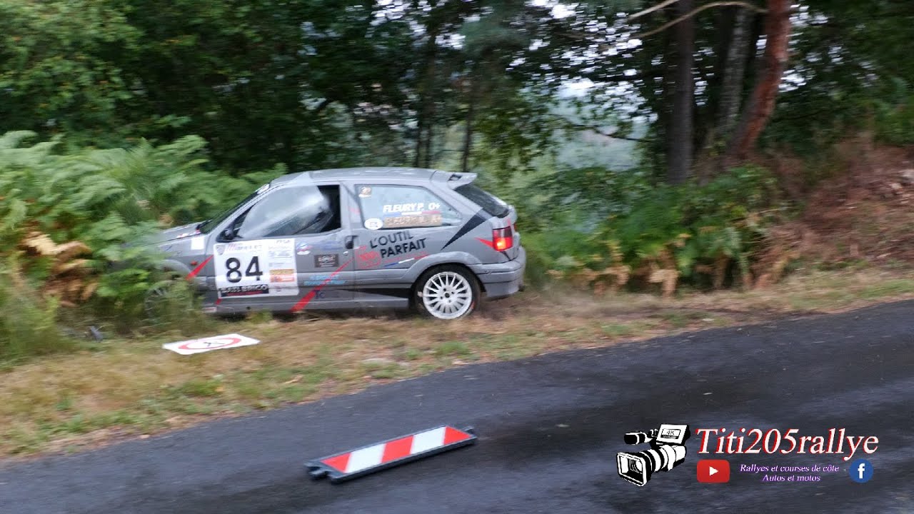 rallye de la fourme d'Ambert 2023 : crashs et passages très limites