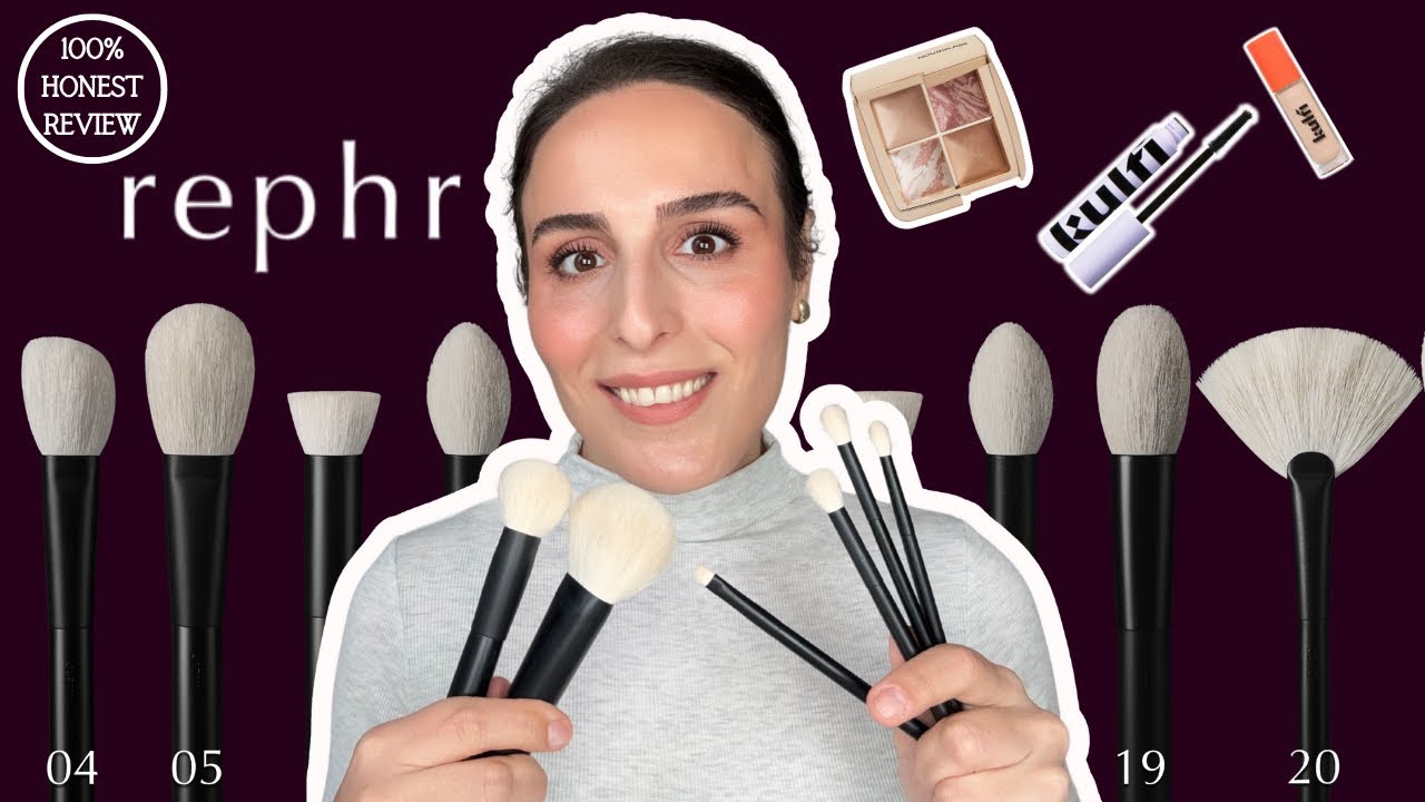 Посмотрите это видео перед покупкой кистей REPHR, новых карандашей MAKEUP FOR EVER и палитры HOUR...