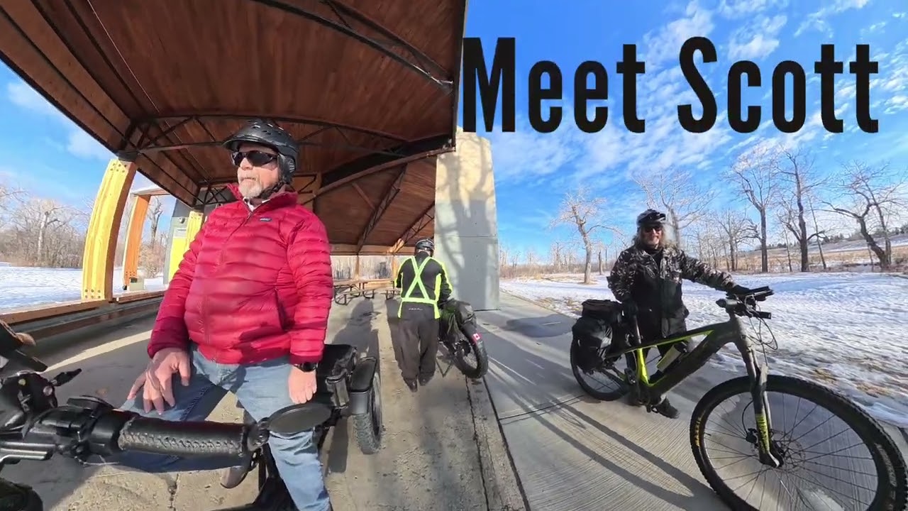 First Winter Bike Ride