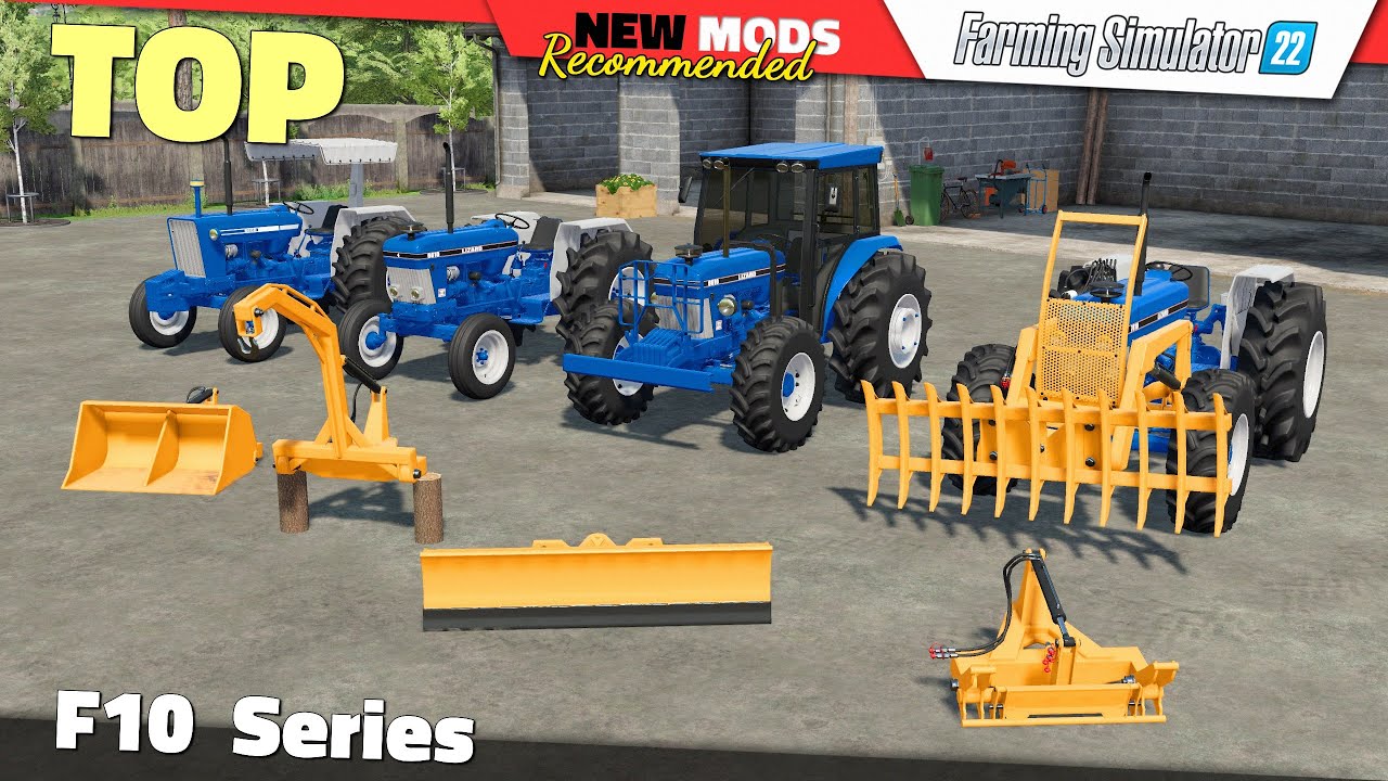 FS22 | F10 Series - Farming Simulator 22 New Mods Review 2K60