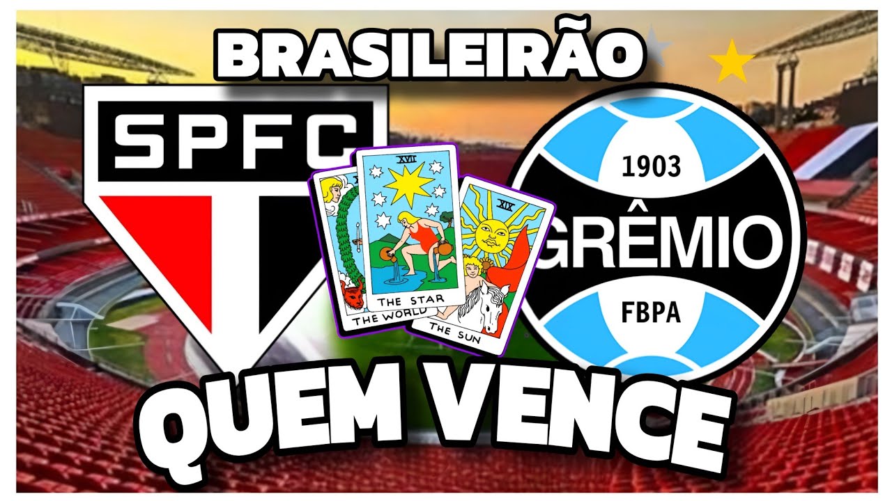 S&Atilde;O PAULO X GR&Ecirc;MIO CAMPEONATO BRASILEIRO - TAROT REVELOU QUEM VENCE🔮