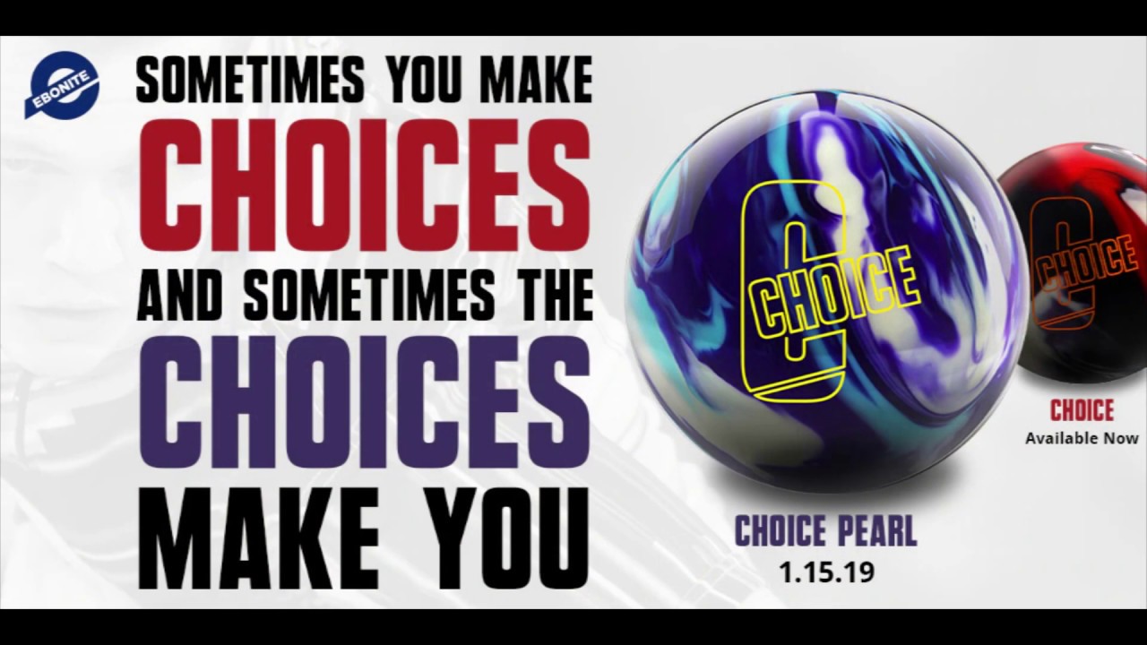 Ebonite Choice Pearl Bowling Ball by BuddiesProShop.com