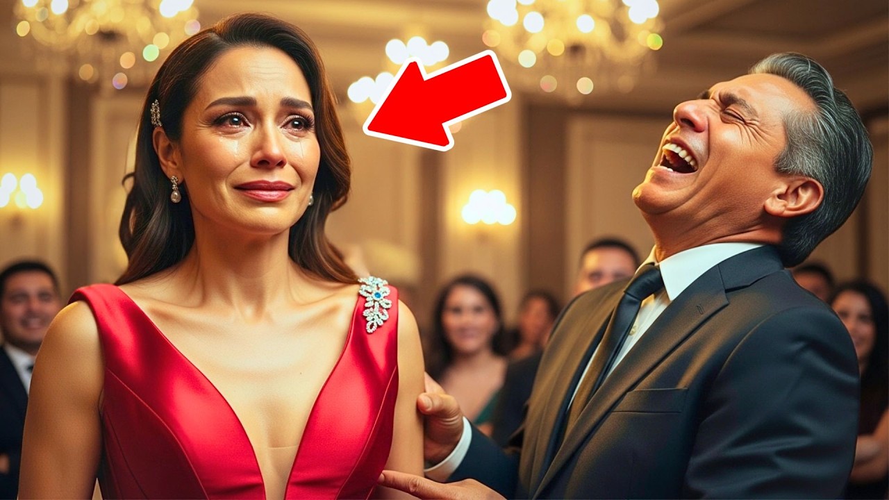 SU ESPOSO SE BURLÓ DE SU VESTIDO EN LA BODA DE SU HIJO… PERO LO QUE ELLA ANUNCIÓ EN EL BRINDIS...
