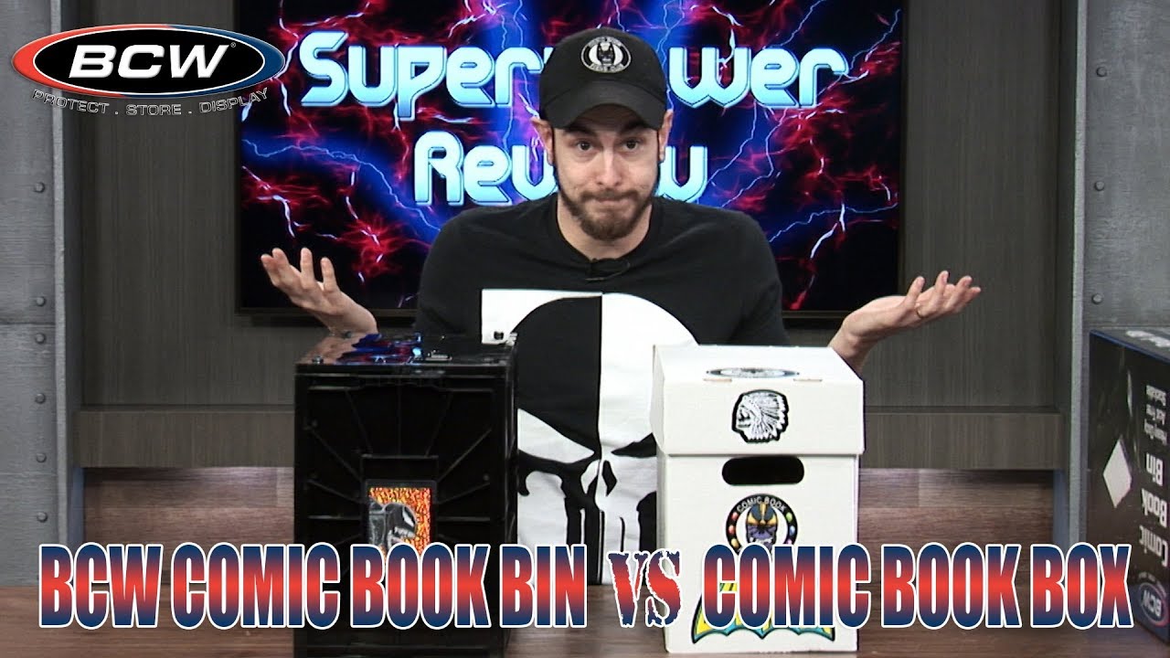 BCW Comic Book Bin VS Comic Book Box! BCW Comic Book Bin *REVIEW*
