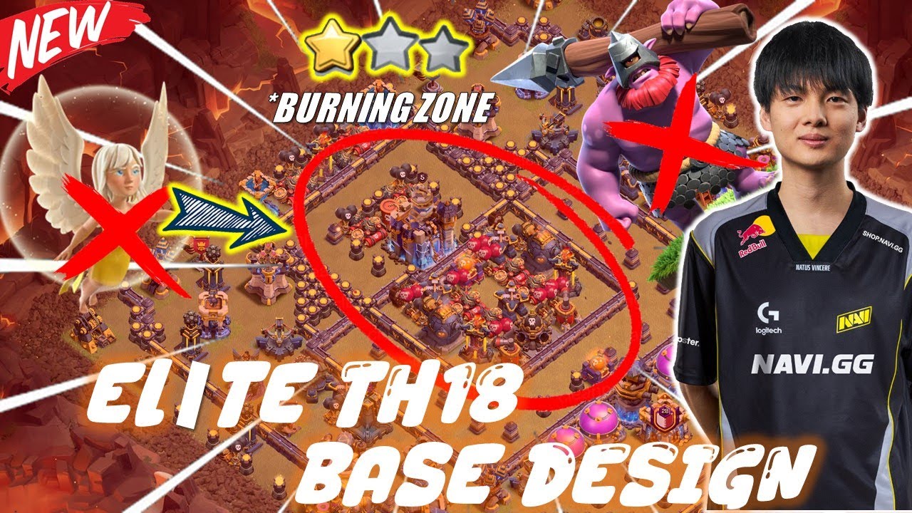NEW ELITE TH18 LEGEND WAR CWL BASE WITH LINKS 2026 | +5600 PUSHING TROPHY | CLASH OF CLANS LAYOUT