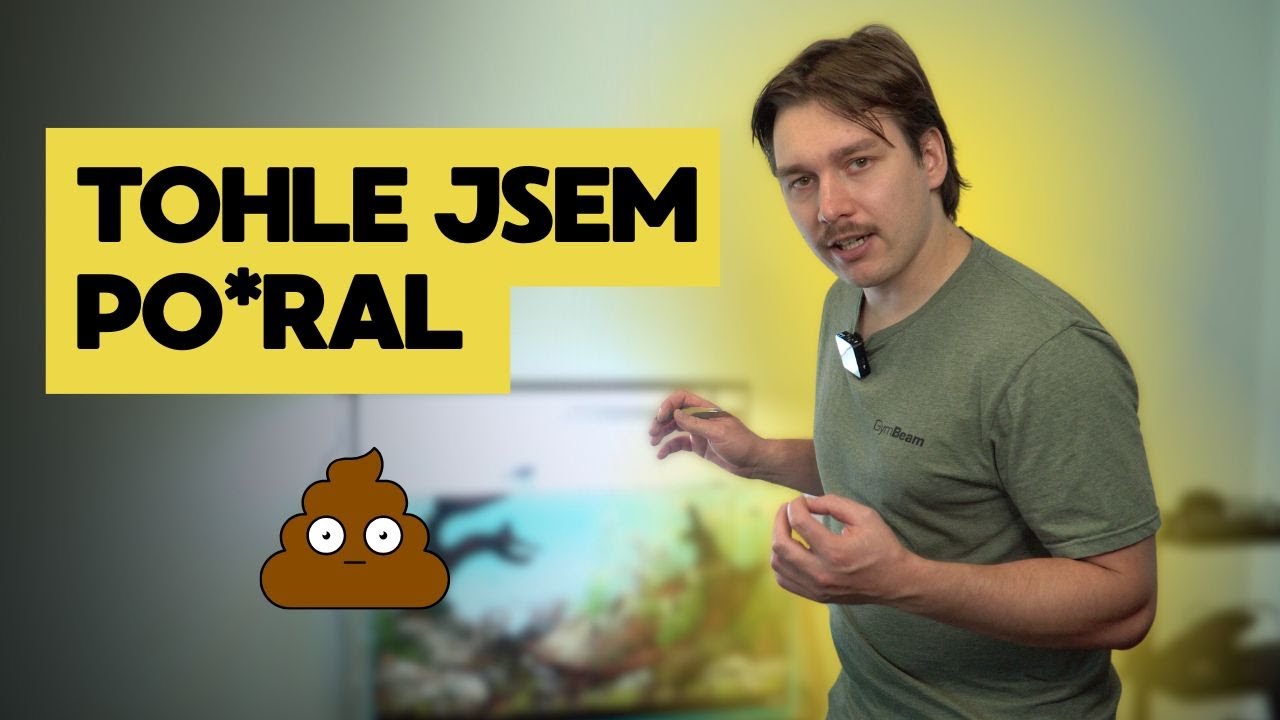 Tohle jsem pokazil - Jak zachránit akvárium