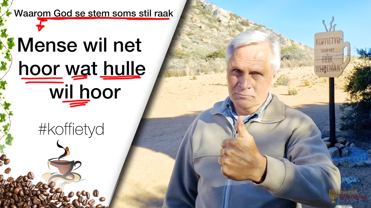 Waarom God se stem soms stil raak #koffietyd