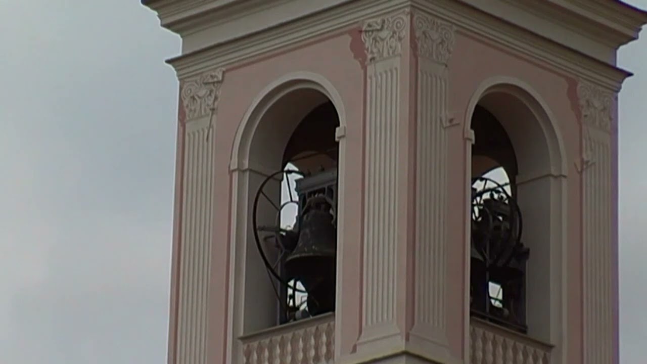 Noli (SV) - Campane ore 12: Stormizia (Torre comunale) e Angelus feriale (Concattedrale)