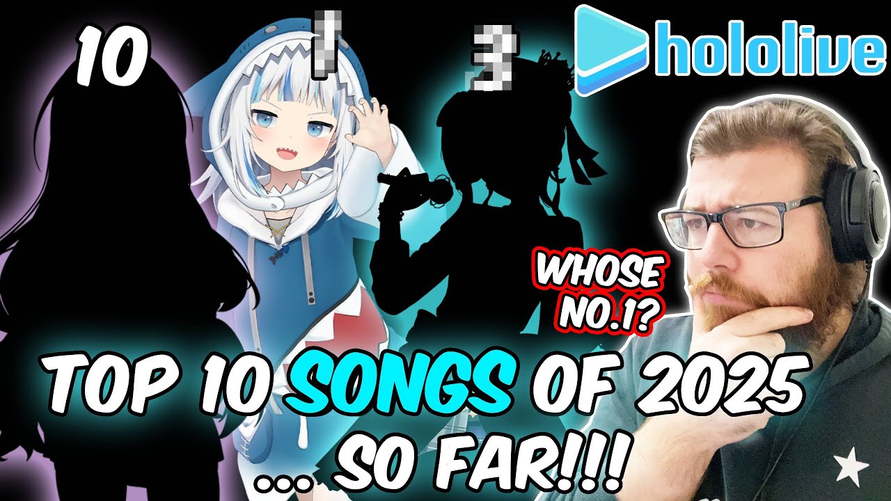 My TOP 10 Hololive Song's of 2025... So Far!!!