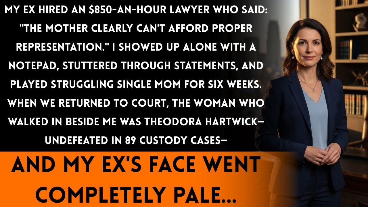 I Pretended I Couldn’t Afford a Lawyer — My Ex Didn’t Know I Had Top Attorneys