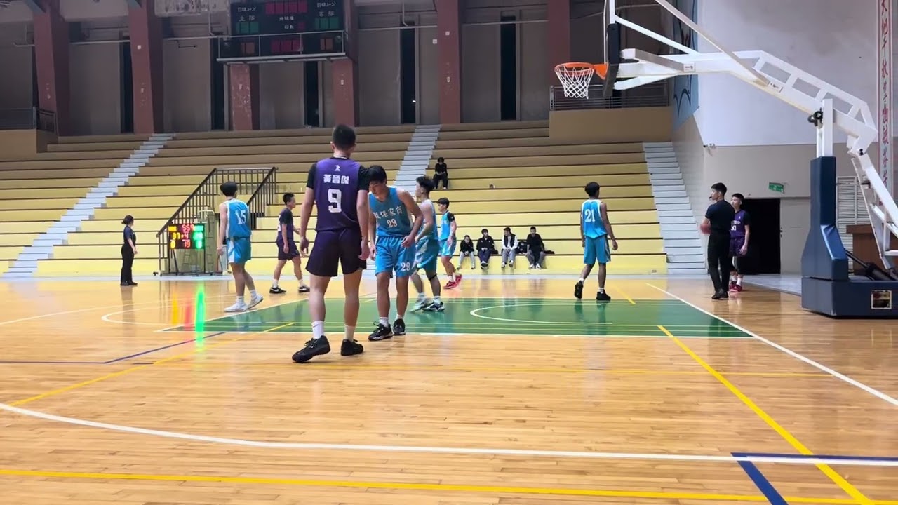 宏國德霖盃 穀保家商vs大安國中 第四節