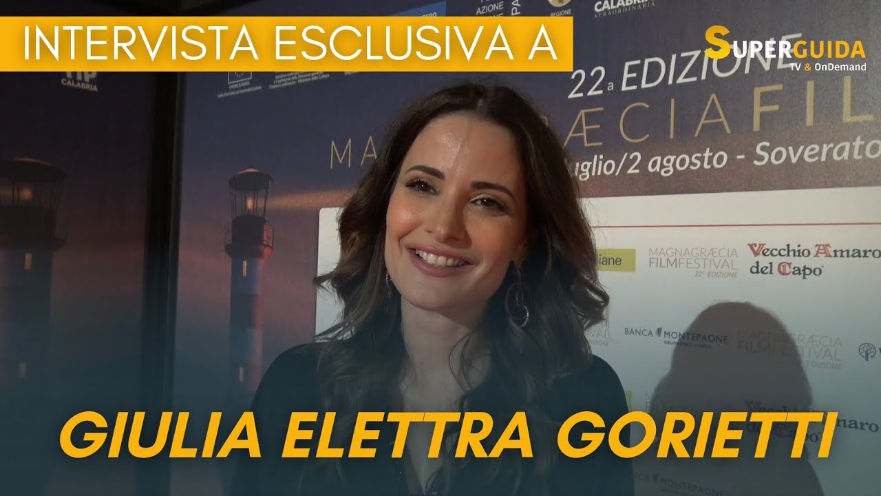 Giulia Elettra Gorietti al Magna Graecia Film Festival