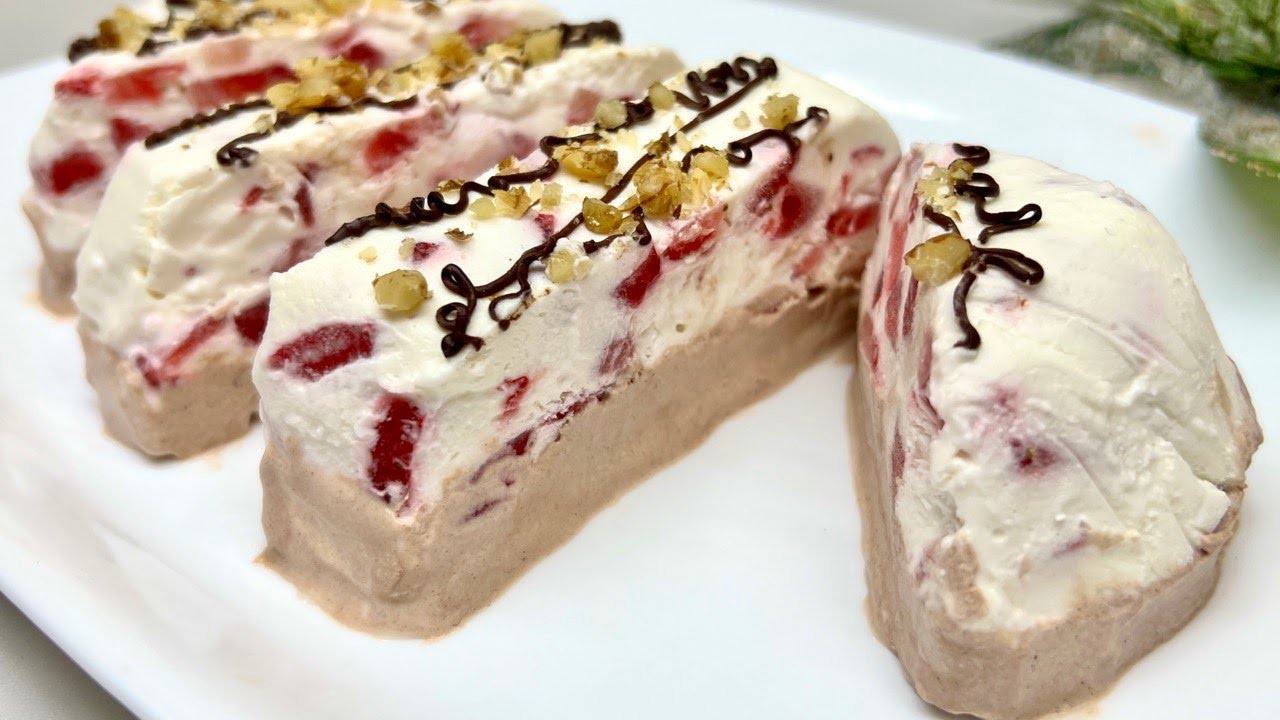 Домашнее мороженое всего из 4 ингредиентов. Просто и вкусно!