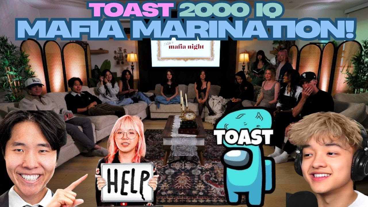 Toast 2000 IQ MAFIA Marination of ALL Time ft Lilypichu as Mafia Duo Pokimane Jasontheween Valkyrae