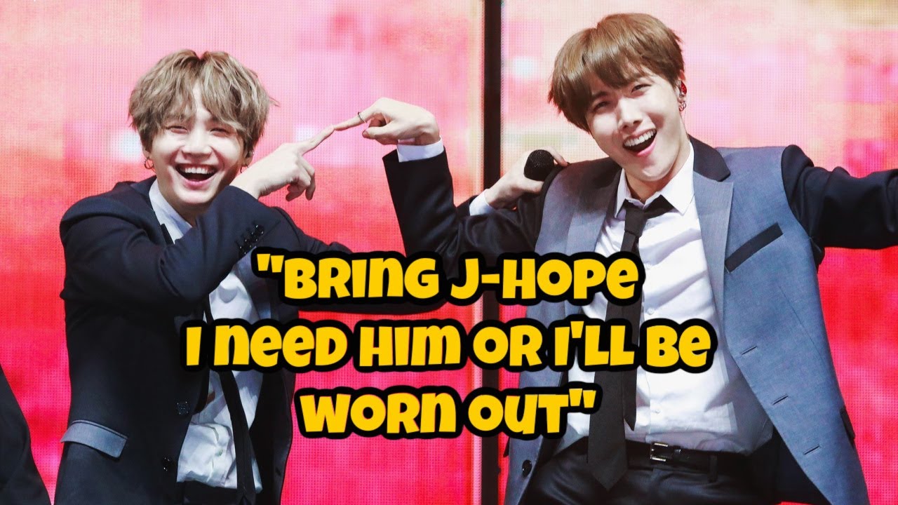 SOPE : Yoongi Acting Differently When He's With Hobi