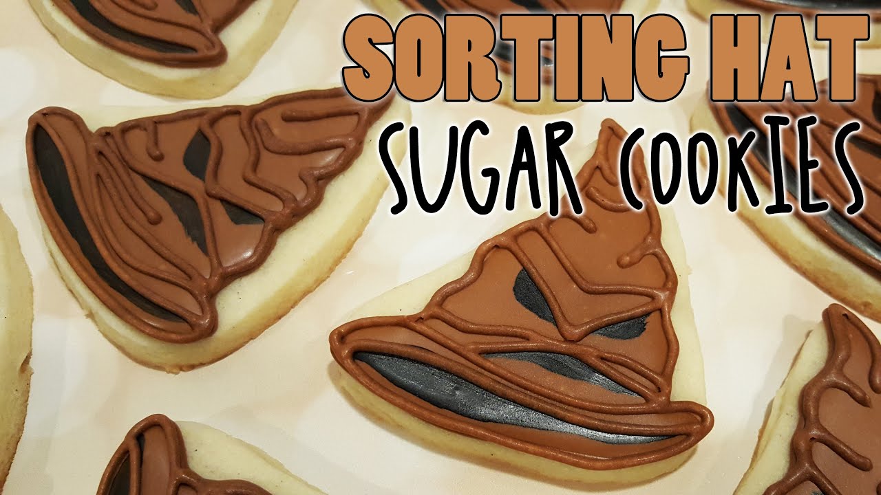 Magical Sorting Hat From Harry Potter Decorated Sugar Cookies on Kookievision