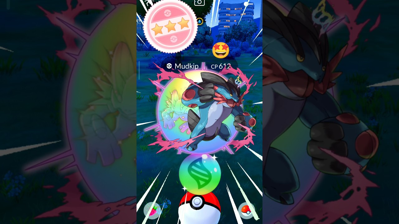 Finally 😲Hundo... 💥Mega Swampert pokemon full evolution in great look #pokemon #pokemongo