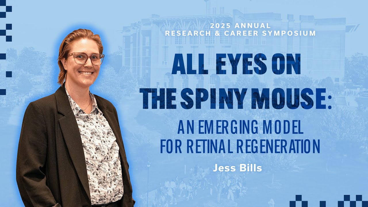 Jess Bills - All eyes on the spiny mouse: an emerging model for retinal regeneration