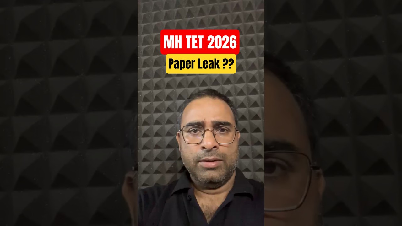 Maharashtra TET Paper Leak News Today #shorts #tetlatestnewstoday