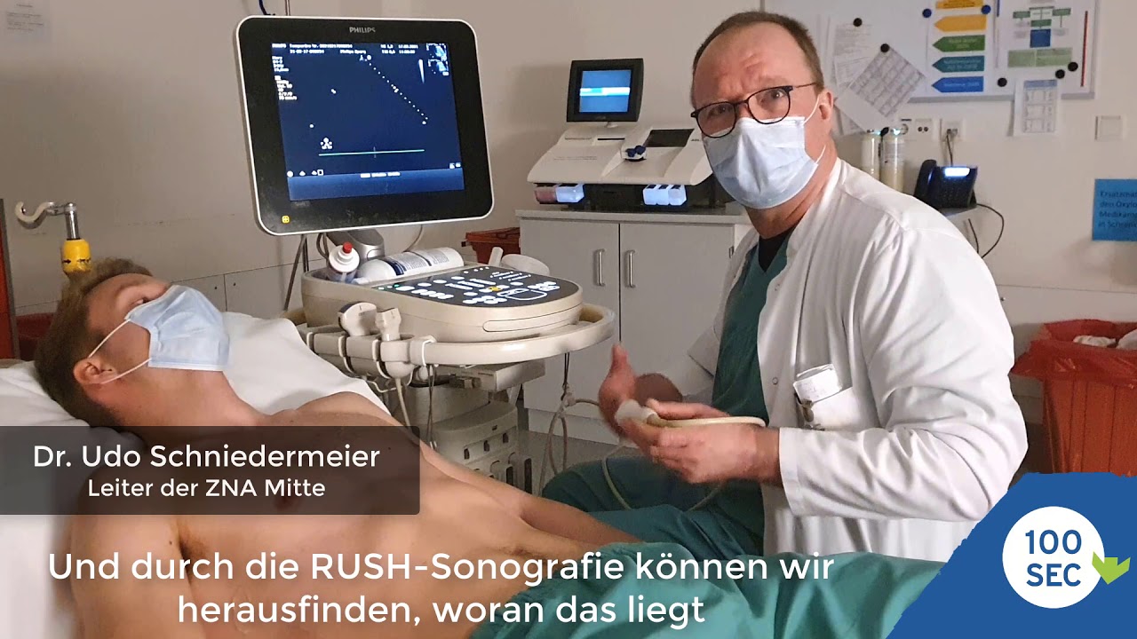 Patient*innen im Schock behandeln: Anwendung der RUSH-Sonografie